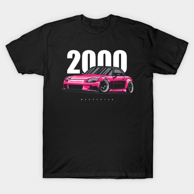 Pink S2K T-Shirt by Markaryan